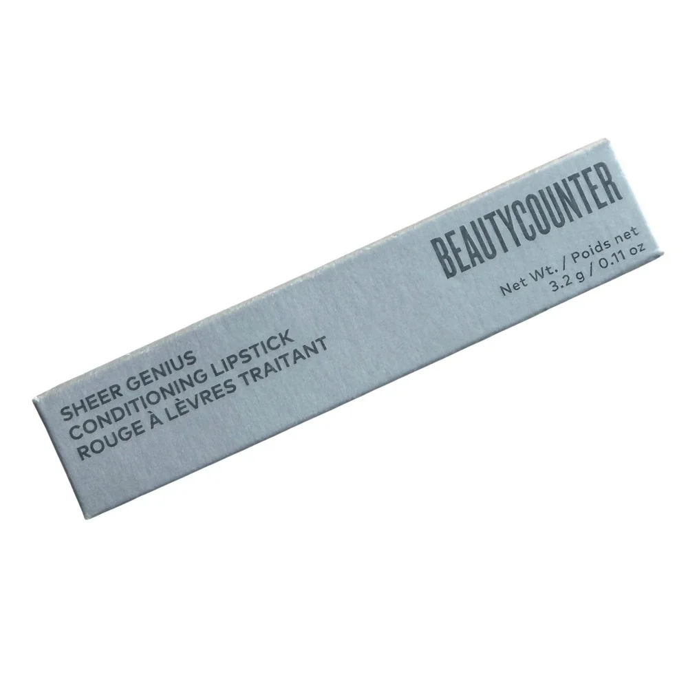 Beautycounter‎ Sheer Genius Conditioning Lipstick Terra Earthy Pink 3.2g 0.11oz
